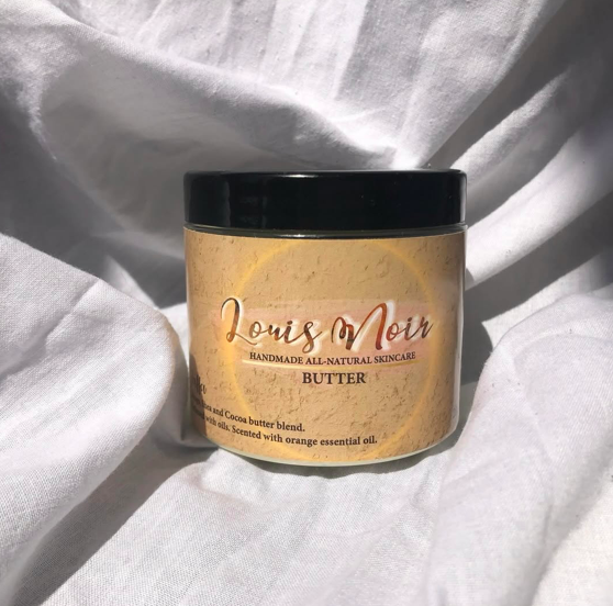 Louis Noir Skincare product line with botanical props