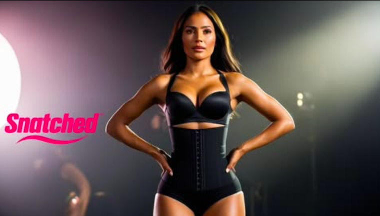 Model showcasing Snatched by Laura shapewear
